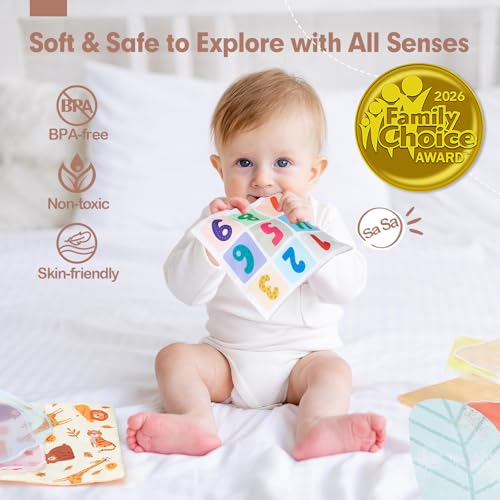 hahaland Baby Tissue Box Toy - Baby Toys 6-12 Months Montessori Toys for 6 Month Old Must Haves - Babies Boy Girl Gifts 6 7 8 9 10 12 Month Old Sensory Pulling Play Scarf Toys 1 Year Old Birthday Gift