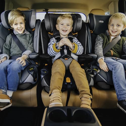 Chicco MyFit 2-in-1 Harness Booster Car Seat, 5-Point Harness Car Seat and High Back Booster, for Children 26.5-100 lbs., Haven/Purple