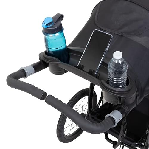Baby Trend Expedition® Race Tec™ Plus Jogger Travel System with EZ-Lift™ Plus Infant Car Seat, Ultra Black