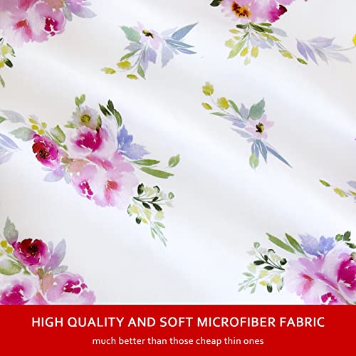 Changing Pad Cover for Girls 2 Pack, Lovely Print Soft Diaper Change Table Sheets, Fit 32"x16" Contoured Pad, Comfy Cozy 2-Pack Cradle Sheets,Floral