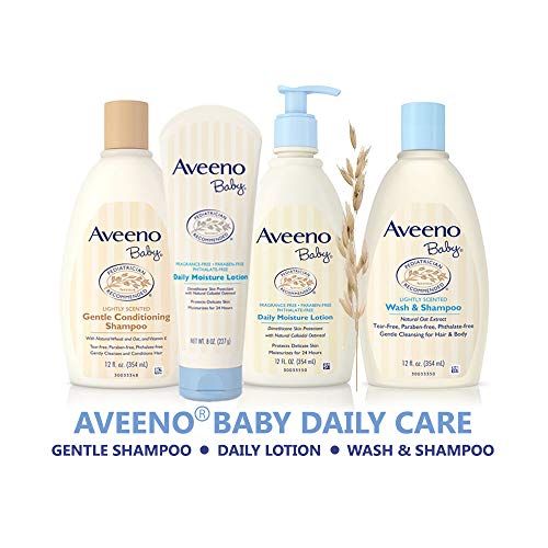 Aveeno - Baby Wash & Shampoo Natural Oat Formula Lightly Scented - 12 oz.