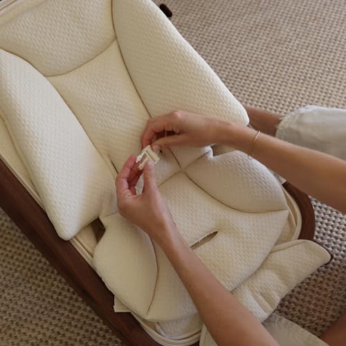 Snuggle Me® Baby Bouncer | 2 in 1 Infant Rocker | 2-Position Recline | Newborn to Toddler (Birth -20 lbs) | Newborn Insert & Toy Bar Included | JPMA/BSA Certified | Easy Wash Organic Cotton