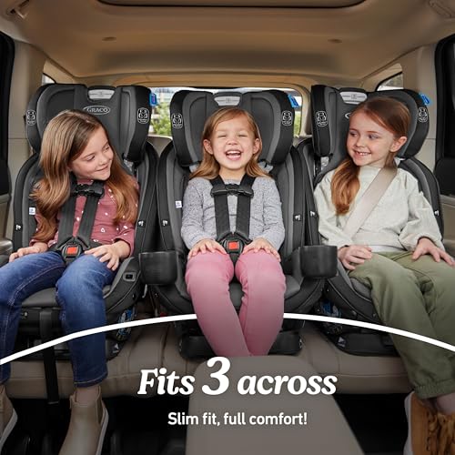 Graco® SlimFit3 LX 3-in-1 Slim Car Seat, Rear Facing, Forward Facing to Highback Booster Car Seat, Katrina
