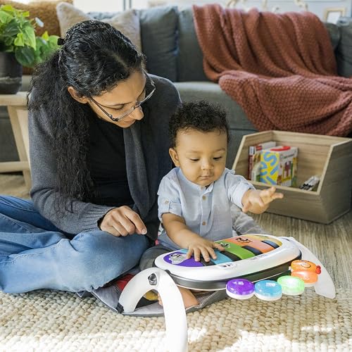 Baby Einstein 4-in-1 Kickin' Tunes Music and Language Play Gym and Piano Tummy Time Activity Mat