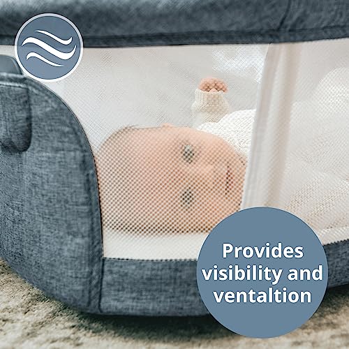 Chicco LullaGlide 3-in-1 Bassinet, Stationary, Gliding, Portable