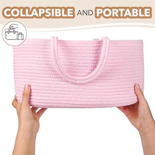 Mr. Pen- Baby Diaper Caddy Organizer, Pink