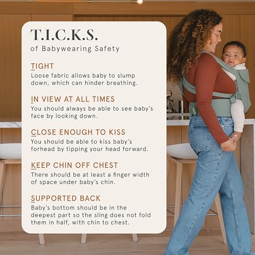 WildBird - Aerial Buckle Carrier - 2-24 Months - Standard (XS-XL) Acadian - Front or Back Carry - Cross Straps, Lumbar Support, Headrest - Hip Healthy - Baby Carrier - Baby Essentials - New Mom Gifts