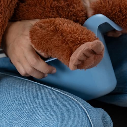 Kindsgut Elimination Communication Baby Potty – Ergonomic Infant Potty for Babies, Easy-Clean EC Potty with Splash Guard, Includes Printed EC Beginner Guide, Designed in Germany, Pigeon Blue