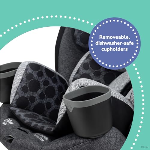 Disney Baby Turn and Go 360 Rotating All-in-One Convertible Car Seat, Vintage Mickey Mouse