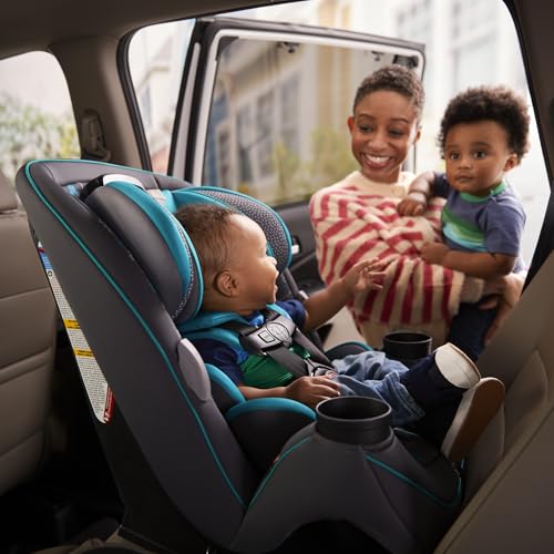 Disney Baby Grow and Go All-in-One Convertible Car Seat, Infant to Toddler Carseat, Mickey Sprinkle