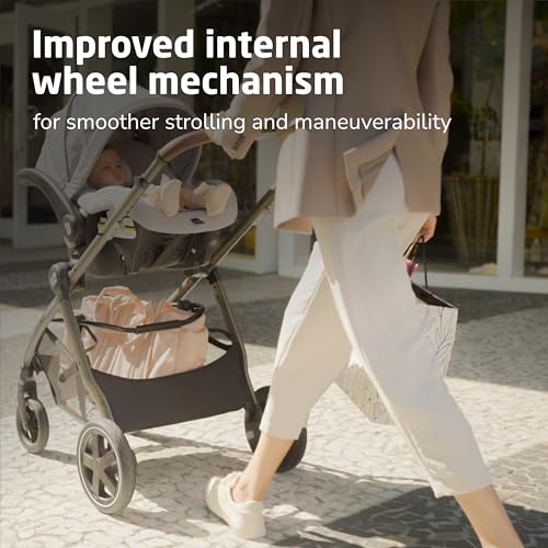 Maxi-Cosi Zelia 2 Luxe 5-in-1 Modular Travel System, New Hope Tan