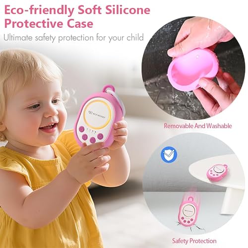 2026 Mom's Choice Awards | White Noise Sound Machine Baby with Night Light, 20 Soothing Sounds, 22 Hours Battery Life, Travel, Registry Gift, Shower, Clips on Baby Stroller