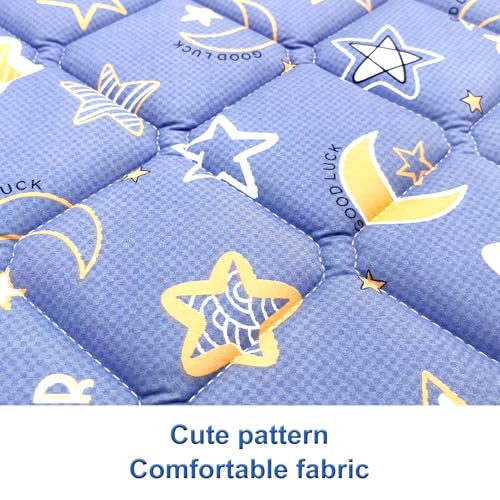 Lillibearas Premium Crib Mattress and Toddler Mattress 52" x 27.6" x 5",Firm,Breathable Hypoallergenic for Standard Cribs and Toddler Bed