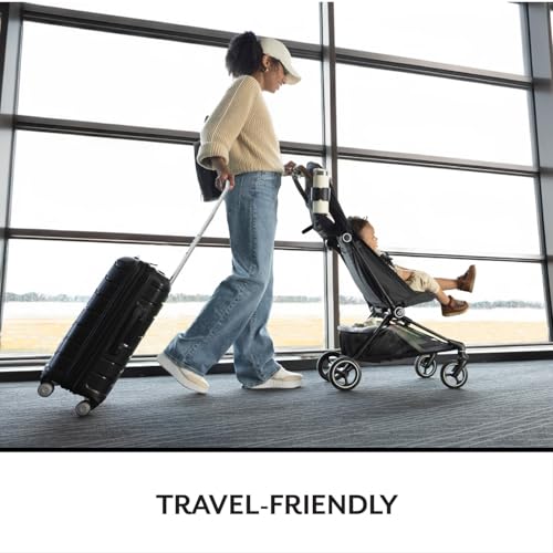 Evenflo Hummingbird Ultra-Lightweight Carbon Fiber Stroller (Crest Gray)