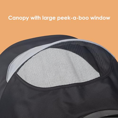 Baby Trend Tango PRO Travel System with Secure-Lift Infant Car Seat, Dash Black
