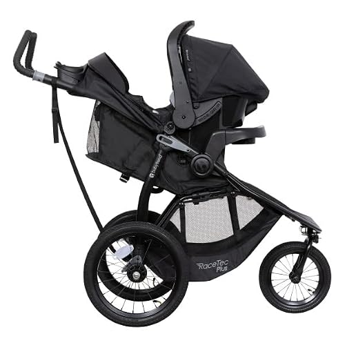 Baby Trend Expedition® Race Tec™ Plus Jogger Travel System with EZ-Lift™ Plus Infant Car Seat, Ultra Black