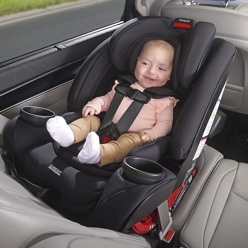 Britax One4Life All-in-One Car Seat, Up to 10 Years of Use, Rear Facing, Forward Facing, & Booster Modes, Extended Rear-Facing, ClickTight Installation & Breathable SafeWash Fabrics — Teak