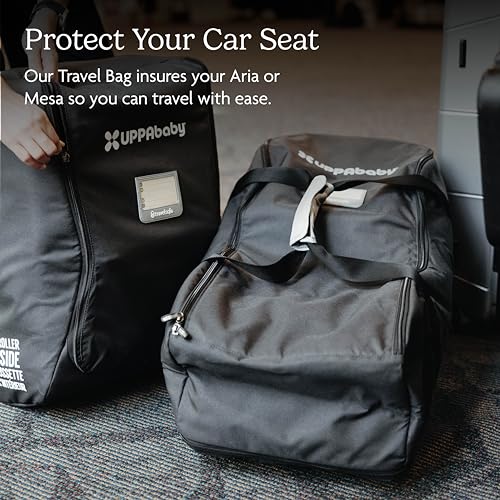 UPPAbaby Travel Bag for Aria and Mesa Infant Car Seats - Easy-Carry Handles + Durable Design with TravelSafe Protection