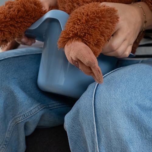 Kindsgut Elimination Communication Baby Potty – Ergonomic Infant Potty for Babies, Easy-Clean EC Potty with Splash Guard, Includes Printed EC Beginner Guide, Designed in Germany, Pigeon Blue