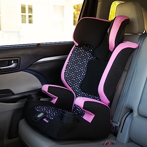Disney Baby MagicSquad 3-in-1 Harnessed Booster Car Seat, Minnie Dot Party