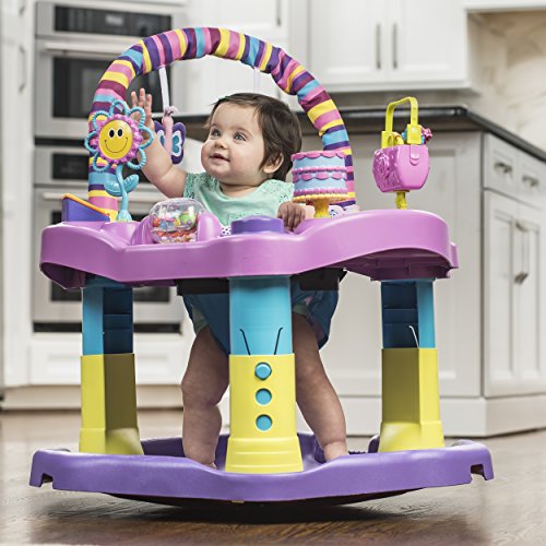 Evenflo Exersaucer Bouncing Activity Saucer, Sweet Tea Party