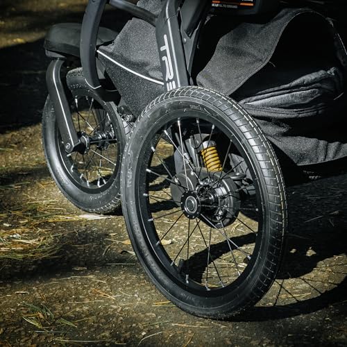 Chicco TRE Jogging Stroller, All-Terrain Stroller, Compatible with Chicco Infant Car Seats (not Included), Baby Travel Gear, Galaxy/Black