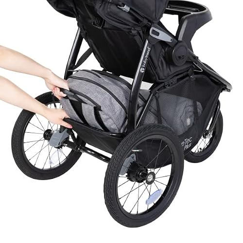 Baby Trend Expedition® Race Tec™ Plus Jogger Travel System with EZ-Lift™ Plus Infant Car Seat, Ultra Black