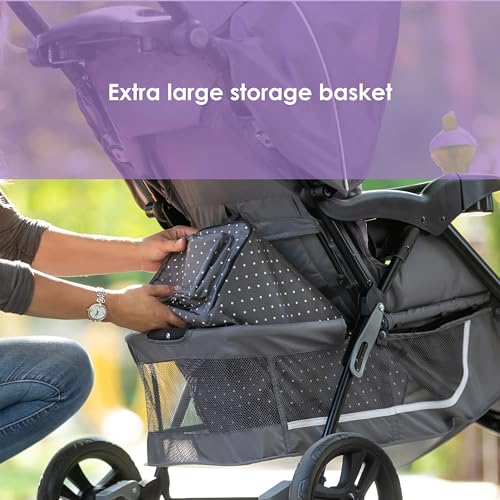 Baby Trend Stroller and EZ-Lift Infant Car Seat, EZ Ride Travel System, Dash Grey
