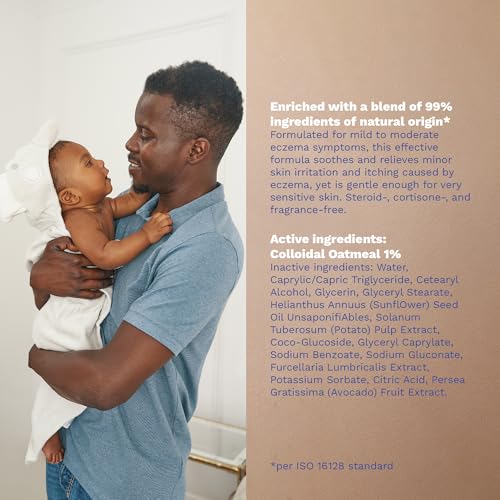 Mustela Eczema Relief Cream Stelatopia Intense - Fragrance-Free Moisturizing Body Lotion with Colloidal Oatmeal - For dry, itchy, irritated skin & flare-ups - Baby, Child & Adult - 5.07 fl. oz.