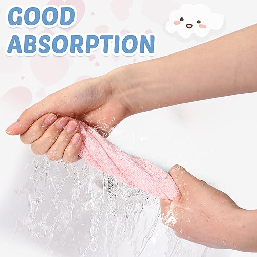 Newwiee 120 Pack Baby Washcloths 9 x 8 Inch Coral Fleece Baby Rags Microfiber Soft Small Towels Absorbent Wash Cloth for Newborn Infants Toddlers Face or Body(Multi Colors)