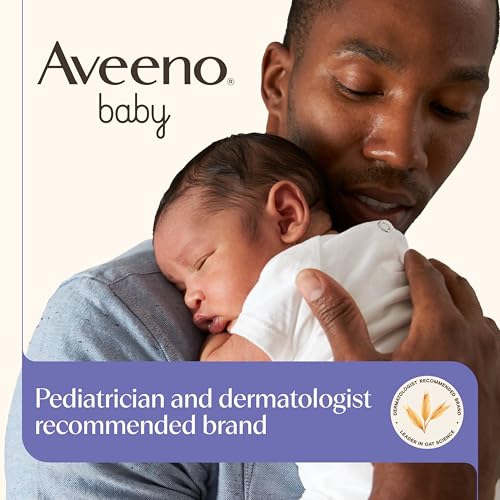 Aveeno Baby Bathtime Solutions Mommy & Me Gift Set, Baby Wash & Shampoo, Calming Bath, Daily Moisturizing Lotion and Stress Relief Body Wash for Mom, Colloidal Oat, Baby Bath Essentials, 4 items