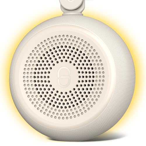 Easysleep White Noise Sound Machine Portable Sleep Machine for Baby Adult with 30 Soothing Sounds 12 Night Light Colors 4 Timer Memory Function Rechargeable Noise Machines for Sleeping, Office