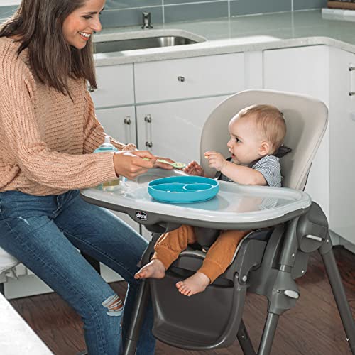 Chicco Polly Space-Saving High Chair for Babies and Toddlers, Up to 40 lbs