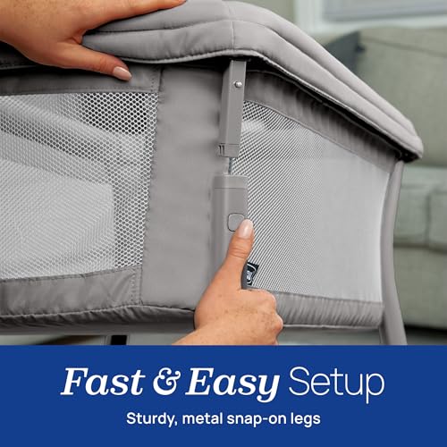 Chicco LullaGo Anywhere SE Portable Baby Bassinet, Lightweight