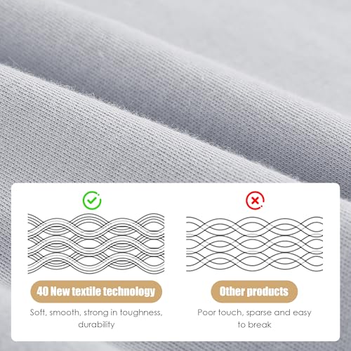 SWEET DOLPHIN 3-Pack Baby Swaddle Sleep Sacks - Newborn Swaddle Blanket with Soft Cotton - Ergonomic Wrap for Boys and Girls, 0-3 Months, Grey