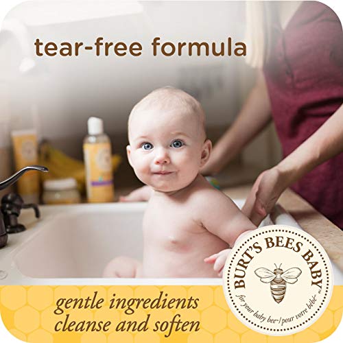 Burt's Bees Baby Shampoo & Wash, Original Tear Free Baby Soap - 12 Ounce Bottle