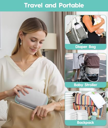 Baby Grooming Kit for Newborns, All-in-One Baby Care Essentials with Nail, Hair, Nasal and Temperature Care Tools for First-Time Parents Home and Travel Used