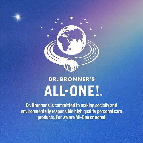Dr. Bronner's Pure-Castile Magic Soap Liquid (Baby Unscented, 32 Ounce) – Made with Regenerative Organic Certified Oils – For Sensitive Skin, Babies, Face, Hair, Laundry, Dishes, Hand Soap & Body Wash