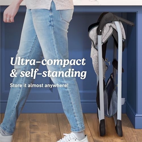 Graco® Slim Snacker High Chair, Ultra Slim, Fast-Folding, Multiple Recline Positions, Comfortable Feeding, Whisk