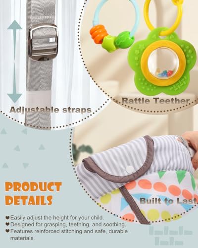 Baby Jumper Doorway, Door Bouncer and Jumper for Baby with Adjustable Strap, Fun Activity for 6-12 Months Baby Infant