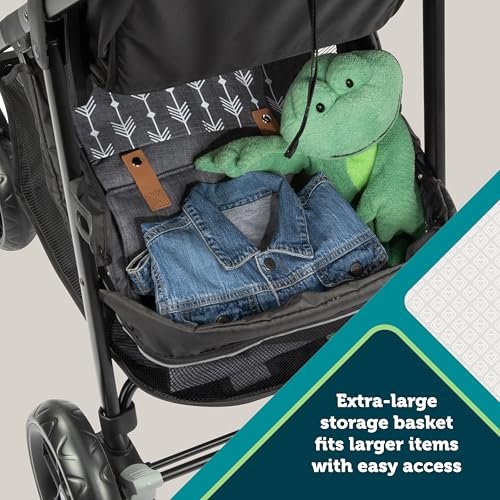 Safety 1st Grow and Go Flex 8-in-1 Travel System, Infant Car Seat Stroller Combo, Orchid Bloom