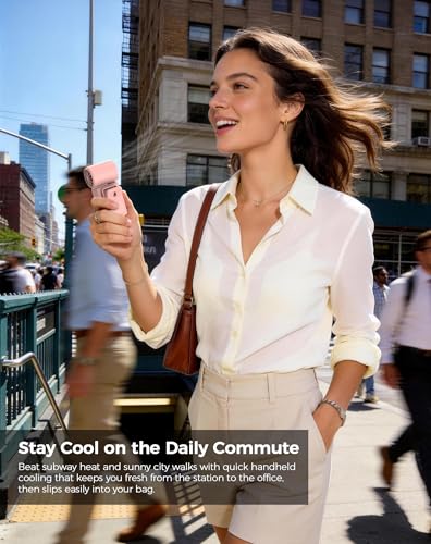 Hotsales Clip-On Portable Fan for Strollers, Handheld Turbo Fan for Travel