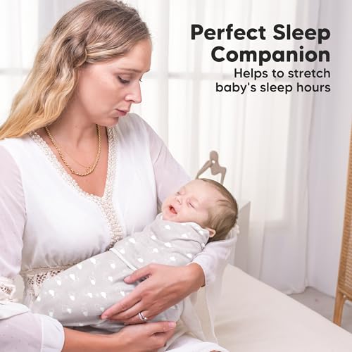 KeaBabies Newborn Swaddles with Zippers - 3-Pack Baby Swaddle Sleep Sacks 0-3 Months, Infant, Baby Girls, Boys, Soft & Durable Sleep Sack Newborn, Easy Diaper Change Swaddling Blanket (Aspire, OS)