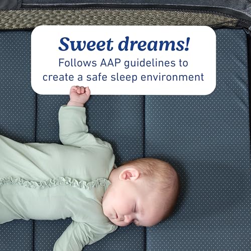 Graco Pack 'n Play Close2Baby Bassinet Playard Features Portable Bassinet Diaper Changer and More, Derby