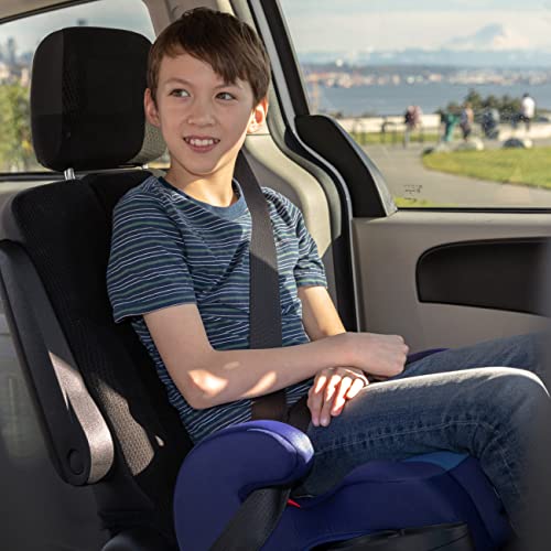 Diono Solana 2 XL Pack of 2 2022, Dual Latch Connectors, Lightweight Backless Belt-Positioning Booster Car Seat, 8 Years 1 Booster Seat, Black