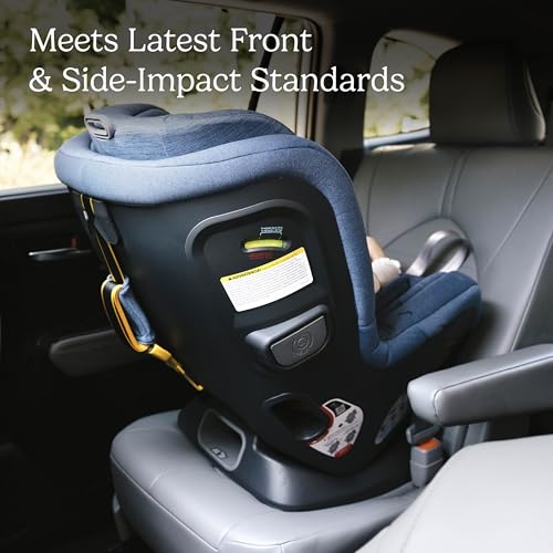 UPPAbaby Rove Convertible Car Seat - 2-in-1 Rear + Forward Facing - Quick + Secure 3-Step Install - Intuitive Safety Technology + Comfort Features - Cup Holder Included - Jake (Black Mélange)