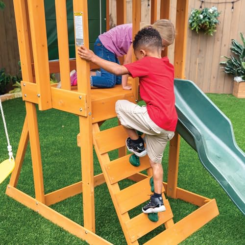 KidKraft Appleton Wooden Swing Set, (Amazon Exclusive)