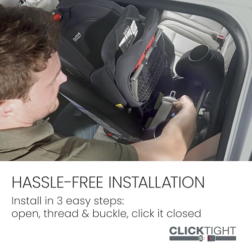 Britax One4Life All-in-One Car Seat, Up to 10 Years of Use, Rear Facing, Forward Facing, & Booster Modes, Extended Rear-Facing, ClickTight Installation & Breathable SafeWash Fabrics — Teak