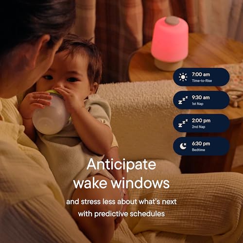 Hatch Baby Sound Machine, Night Light (Mint) | Sleep Support | Registry Essential, Routine Builder, Time-to-Rise Alarm Clock, White Noise, Nursery Stories, Toddler Kids (Wi-Fi)