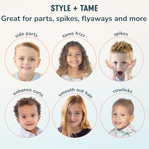 LANE & CO. Light Hold Hair Paste - Plant-Based Styling Paste for Babies, Toddlers, Kids - Natural & Organic Formula, Non-Sticky, Tames Flyaways & Bed Head, 2oz